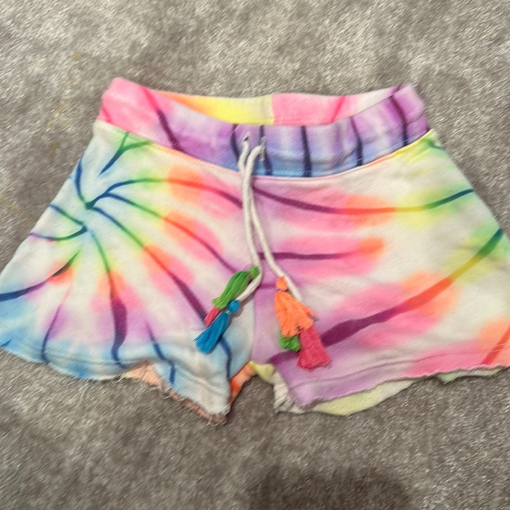 Flowers by Zoe tie dye shorts